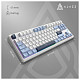 Клавиатура Ajazz AK870 V2 Flying Fish Switch White USB-C (AK870-V2-FF-BWB)