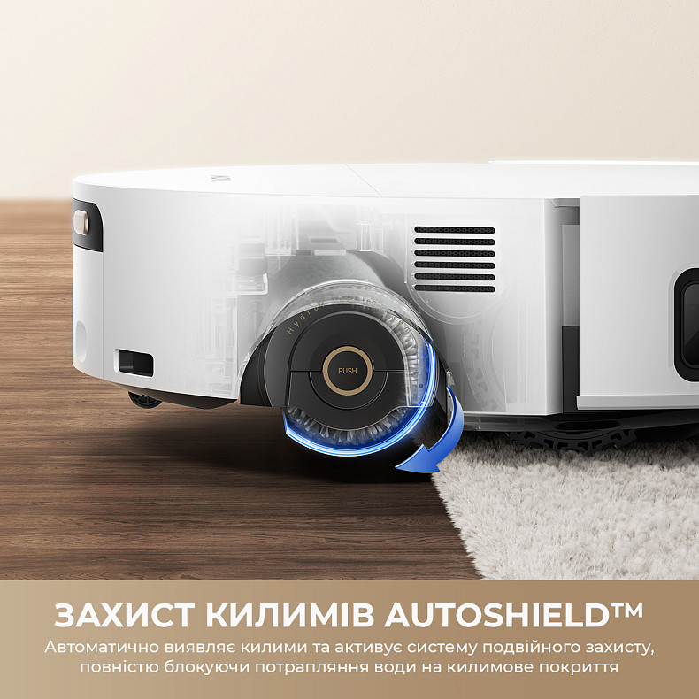 Робот-пылесос моющий MOVA S70 Pro Roller White
