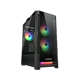 Корпус Cougar Duoface RGB Black без БЖ