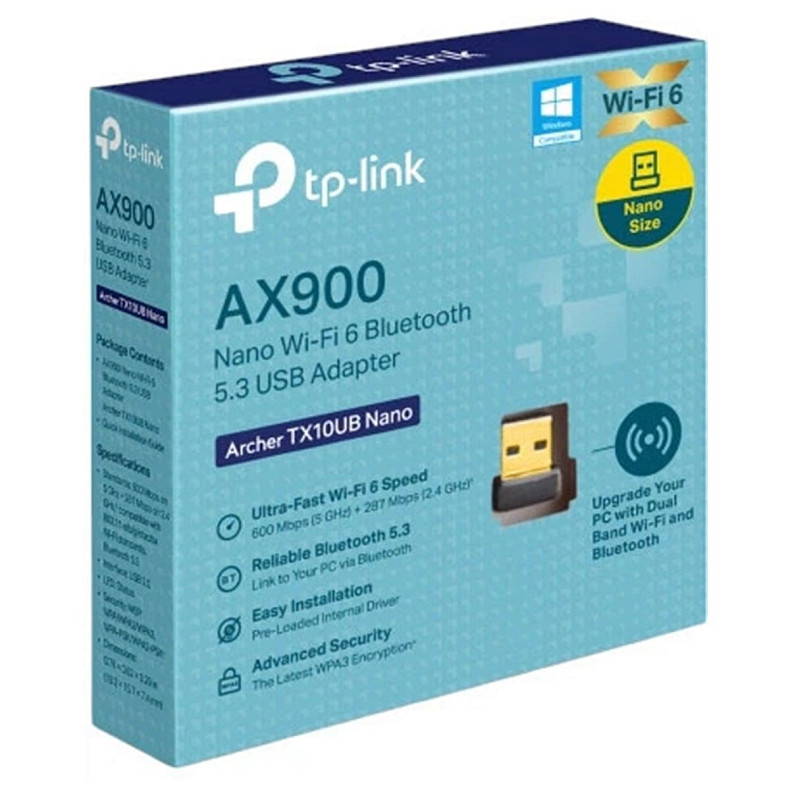 Wi-Fi адаптер TP-Link Archer TX10UB Nano