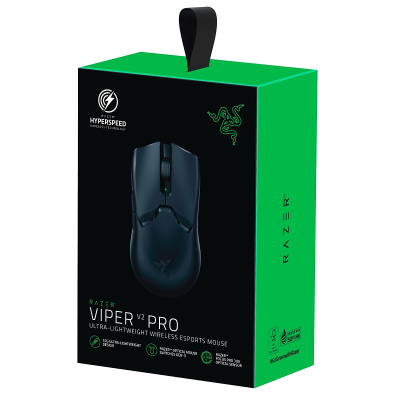 Мишка Razer Viper V2 PRO Black Wireless+USB (RZ01-04390100-R3G1)