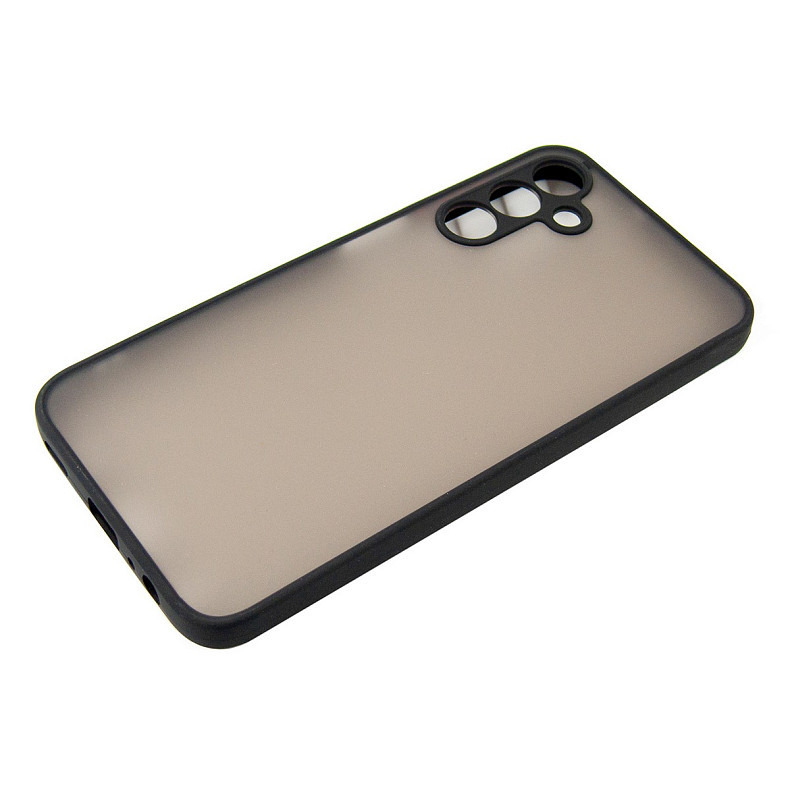 Чeхол-накладка Dengos Matt для Samsung Galaxy A25 5G Black (DG-TPU-MATT-139)
