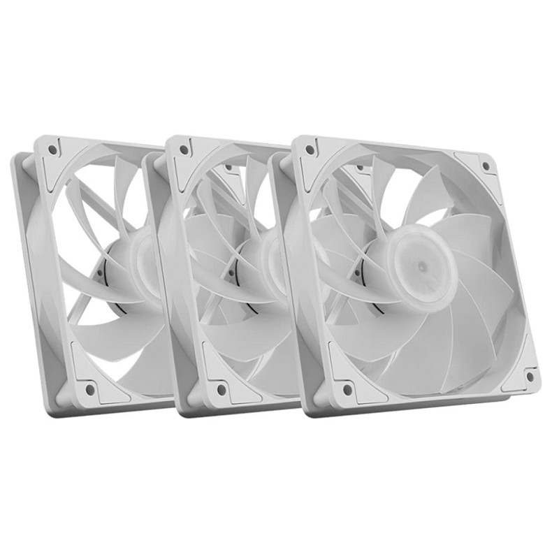Набор из трех вентиляторов MSI MAG F120 ARGB 120MM WHITE 3 PACK (3RW)