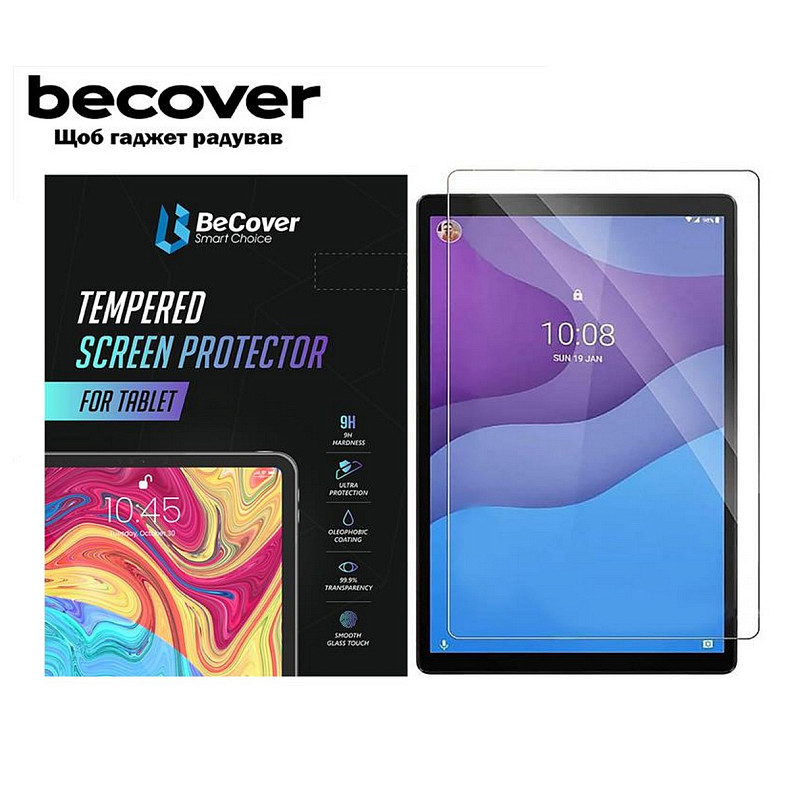 Защитное стекло BeCover для Lenovo Tab M9 (9 ") (708916)