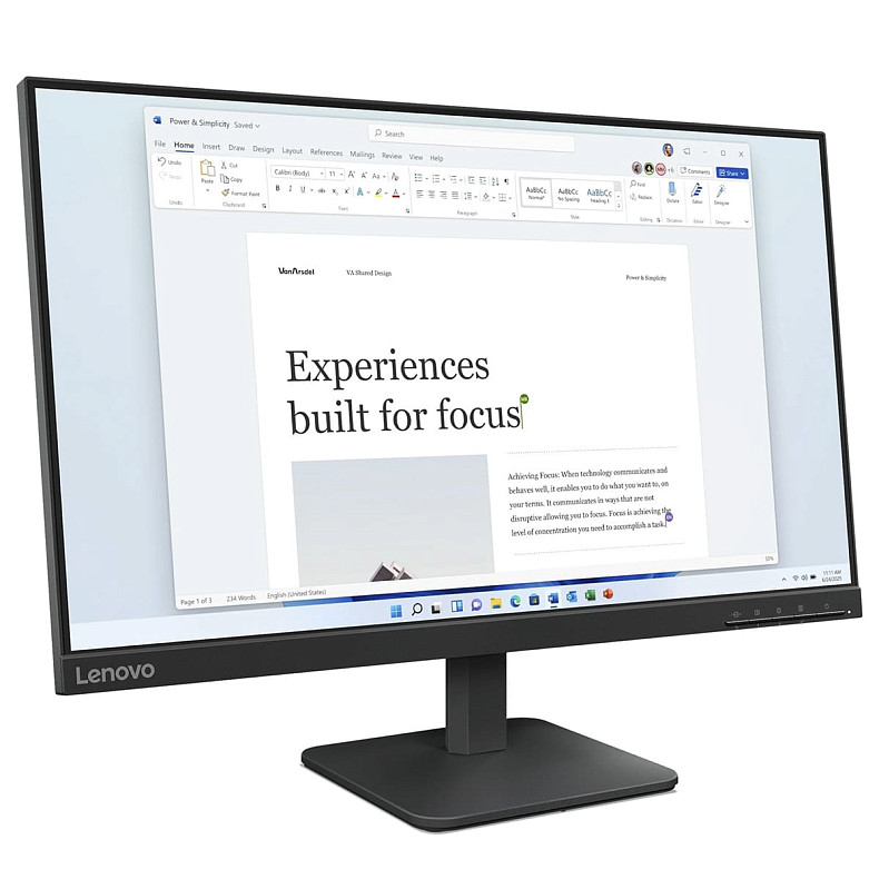 Монитор Lenovo 24" L24-4E (68C2KAC1UA)