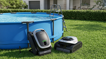 Как ухаживать за каркасным бассейном и почему вам нужен робот-пылесос?