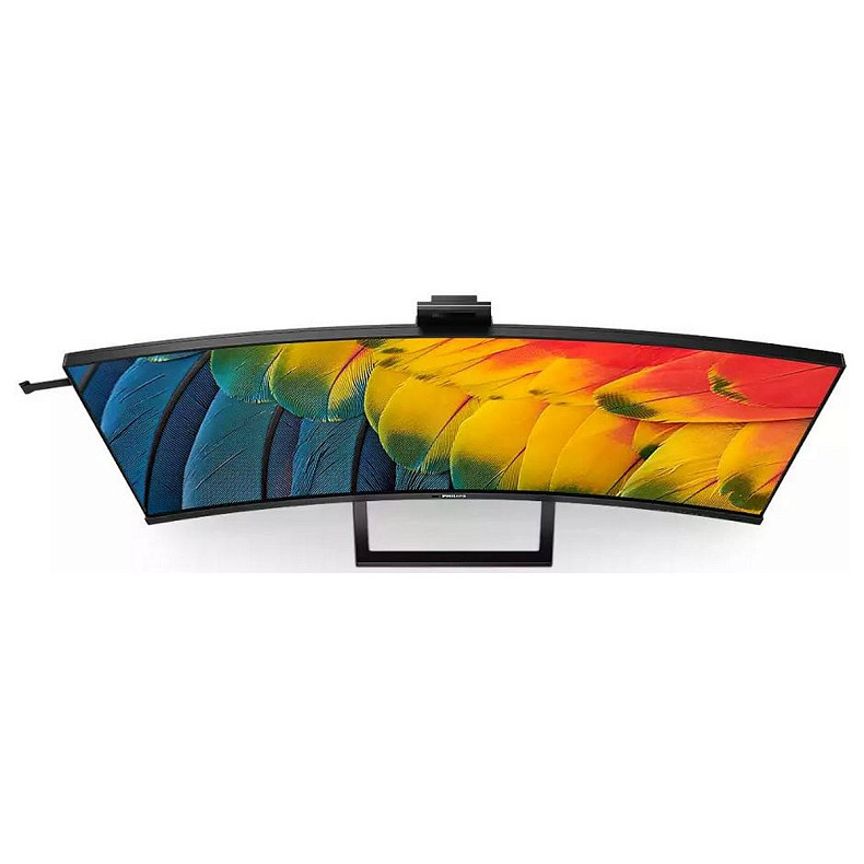 TFT 40" Philips 40B1U6903CH, 5K UHD, IPS, 75Гц, изгн, 2хHDMI, DP, USB-С, RJ-45, USB-hub, cam, HAS