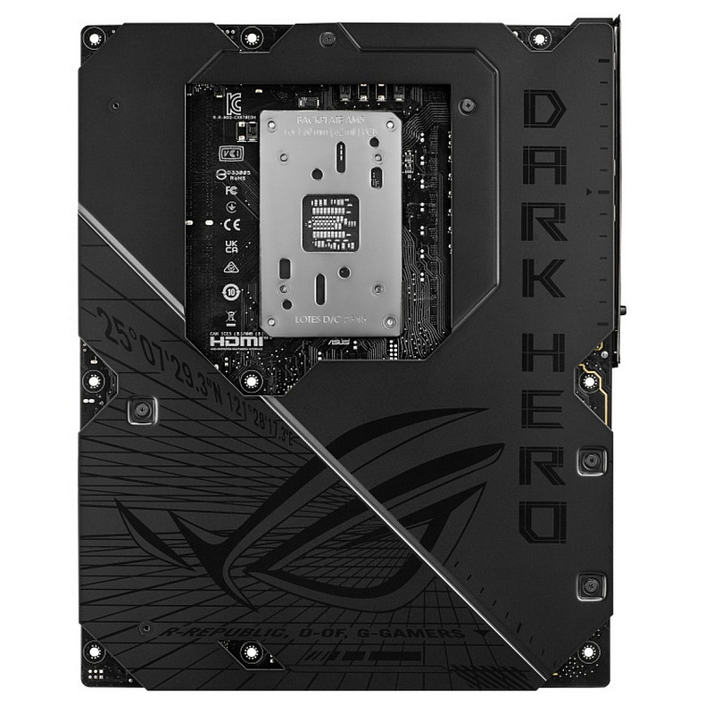 Материнская плата ASUS ROG CROSSHAIR X870E DARK HERO sAM5 X870E 4xDDR5 M.2 HDMI USB Type-C Wi-Fi BT