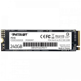 SSD диск Patriot P310 240GB (P310P240GM28)