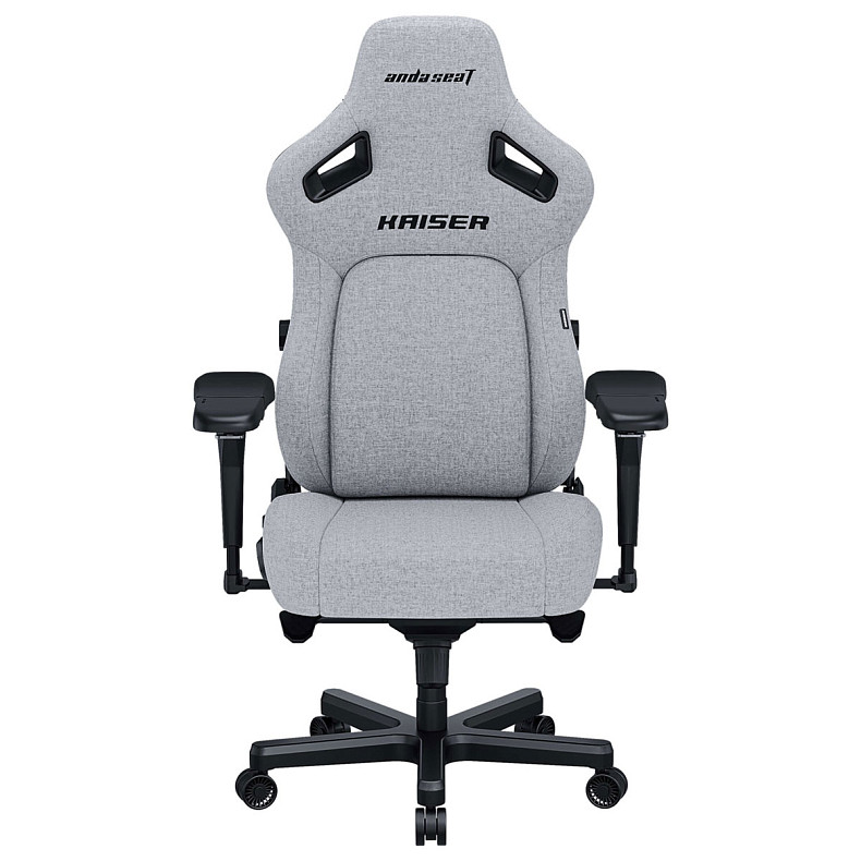 Кресло игровое Anda Seat Kaiser 4 Grey Fabric Size XL