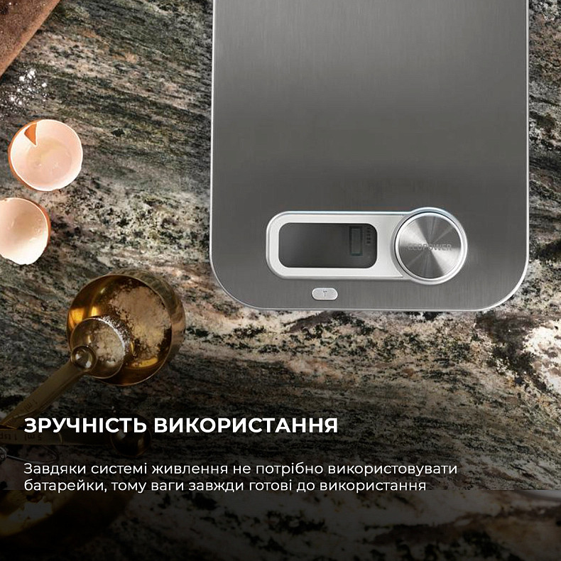 Кухонные весы Cecotec Control 10200 EcoPower Inox