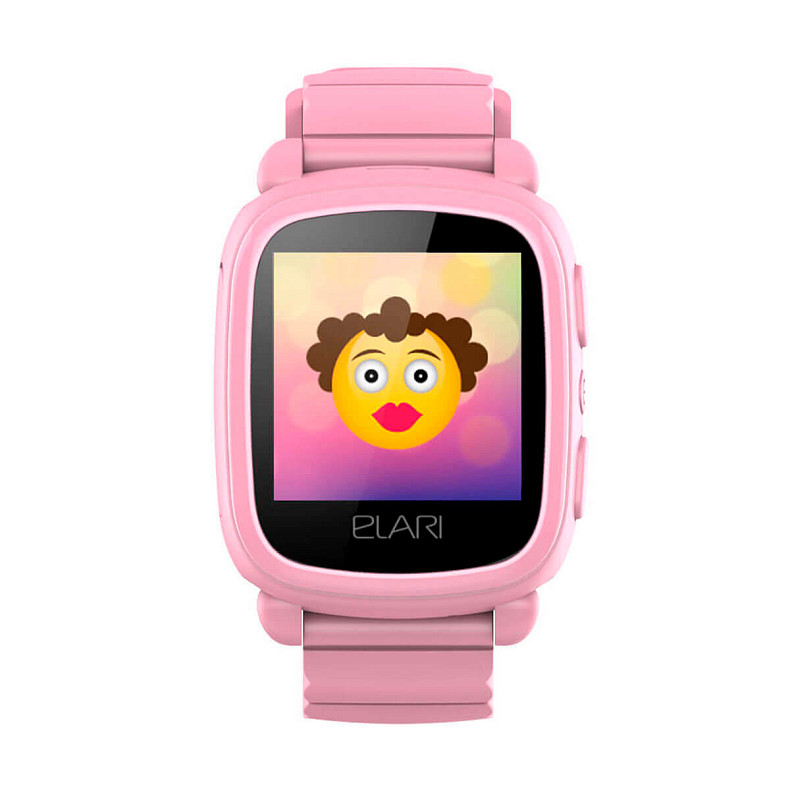 Дитячий смарт-годинник з GPS Elari KidPhone 2 Pink - рожевий