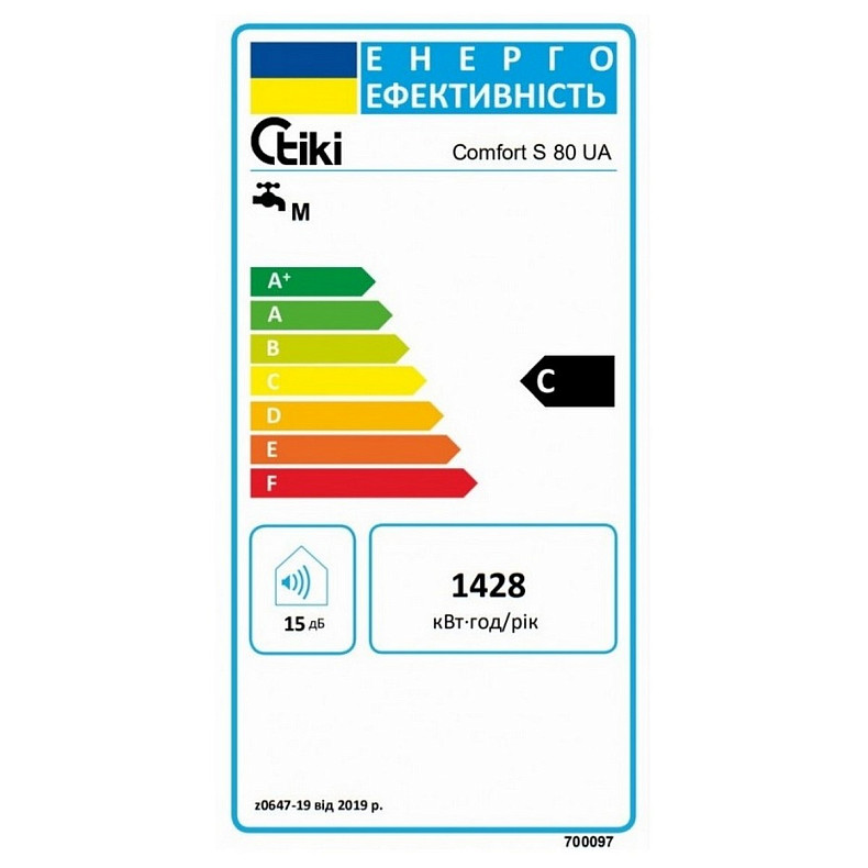 Водонагрівач Tiki GBF80/UA_Tiki