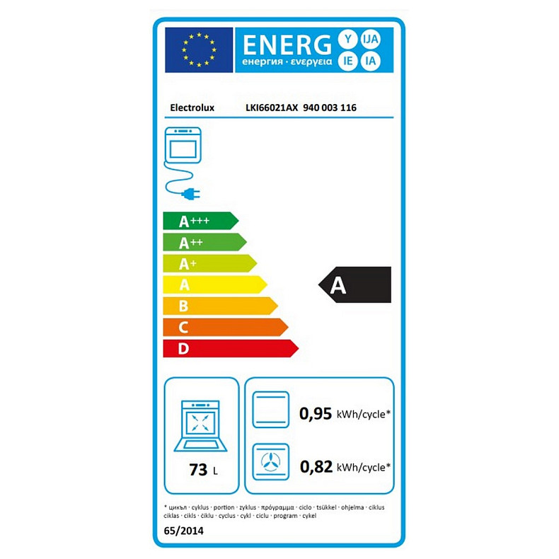 Плита електрична Electrolux LKI66021AX