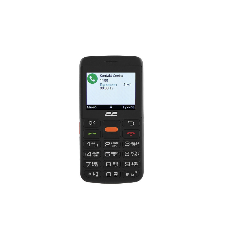 Мобільний телефон 2E T180 Max Dual Sim Black (688130251051)