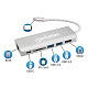 Док-станція Intracom USB3.1 Type-C --> HDMI/USB 3.0x2/RJ45/SD/PD 60W Hub 7-in-1 Manhattan