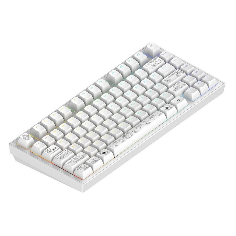 Клавіатура Dark Project ALU81 Terra Nova White (DPKB_NOVA_81_ANSI_WHITE_UA)