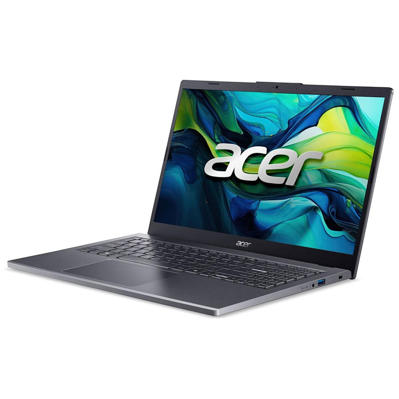 Ноутбук Acer Aspire 15 A15-51M 15.6" FHD IPS, Intel 7-150U, 32GB, F1TB, UMA, Lin, серый