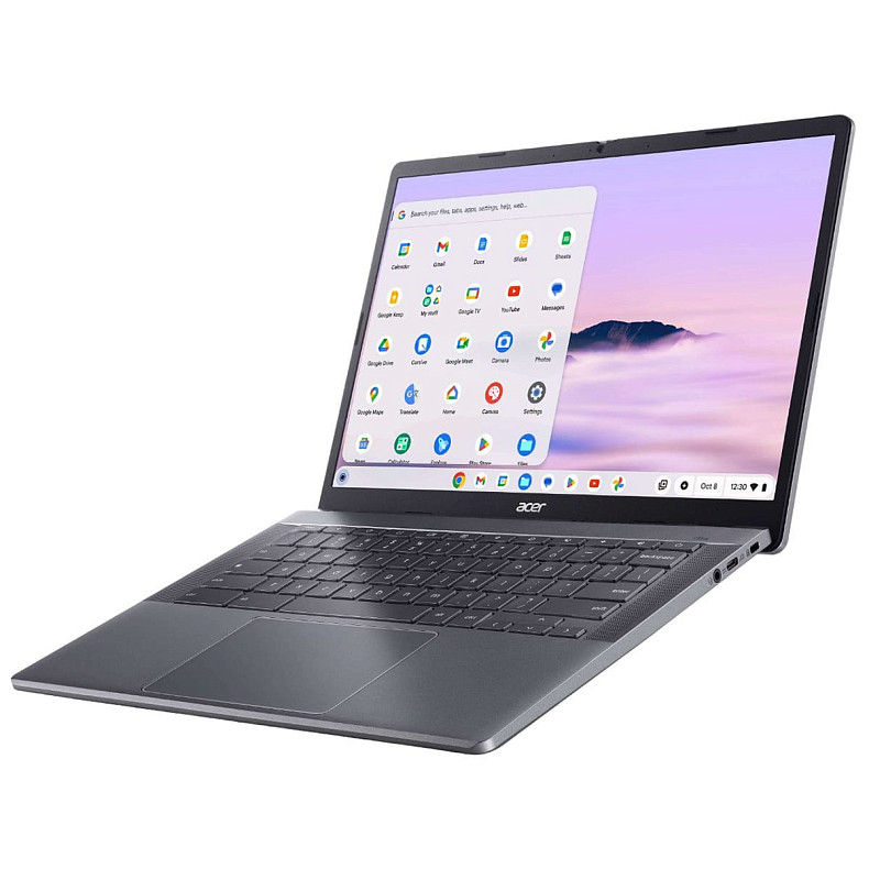 Ноутбук Acer Chromebook Plus CB514-4HT 14" FHD IPS Touch, Intel i3-N305, 8GB, F128GB, UMA, ChromeOS