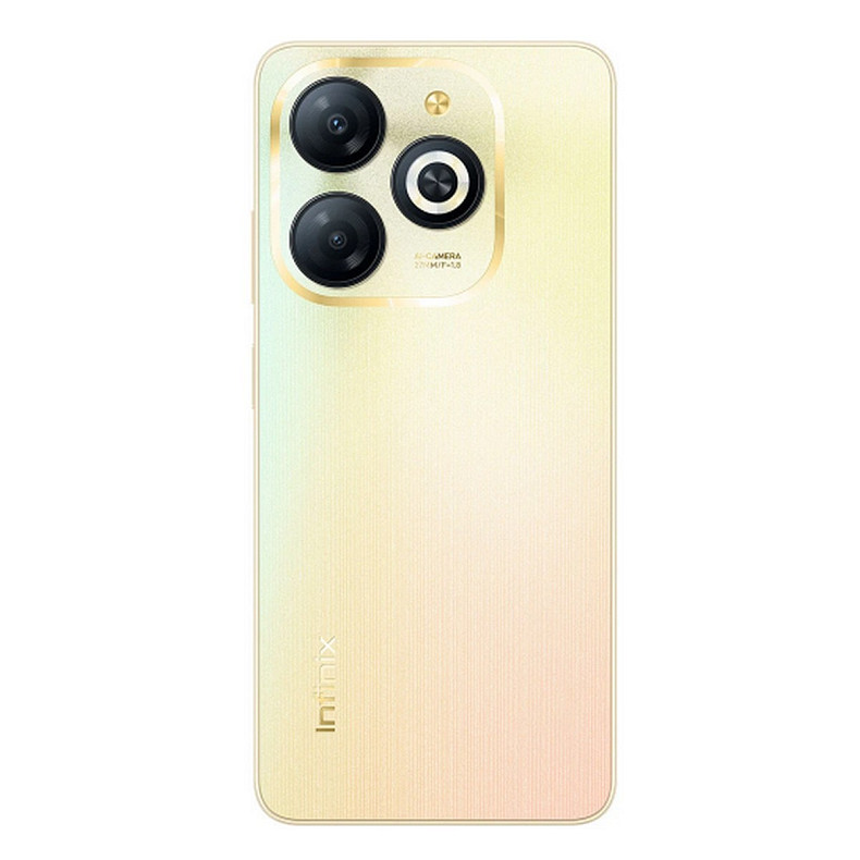 Смартфон INFINIX SMART 8 4/64GB (shiny gold)