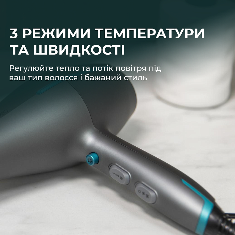 Фен Cecotec Bamba IoniCare 5300 Maxi Aura Black