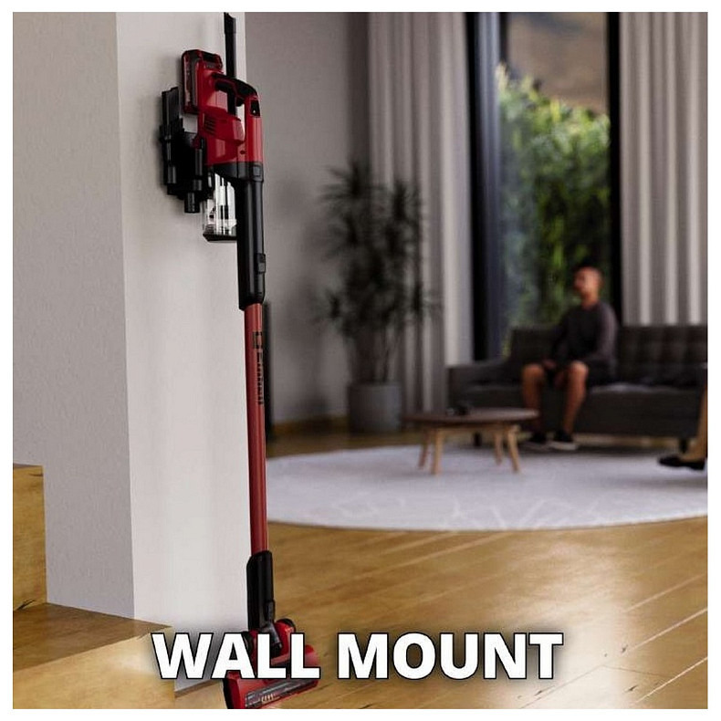 Вертикальний + ручний пилосос (2в1) Einhell TE-SV 18 Li - Solo (без АКБ і ЗП) (2347180)