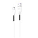 Кабель SkyDolphin S27T Spring Anti-Brake USB - USB Type-C (M/M), 1 м, White (SDUSB-000610)
