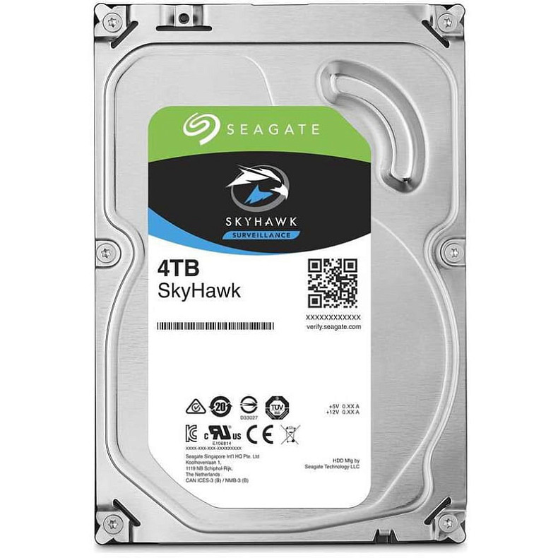 HDD диск Seagate SkyHawk Surveillance 4.0TB 5900rpm 256MB (ST4000VX015)