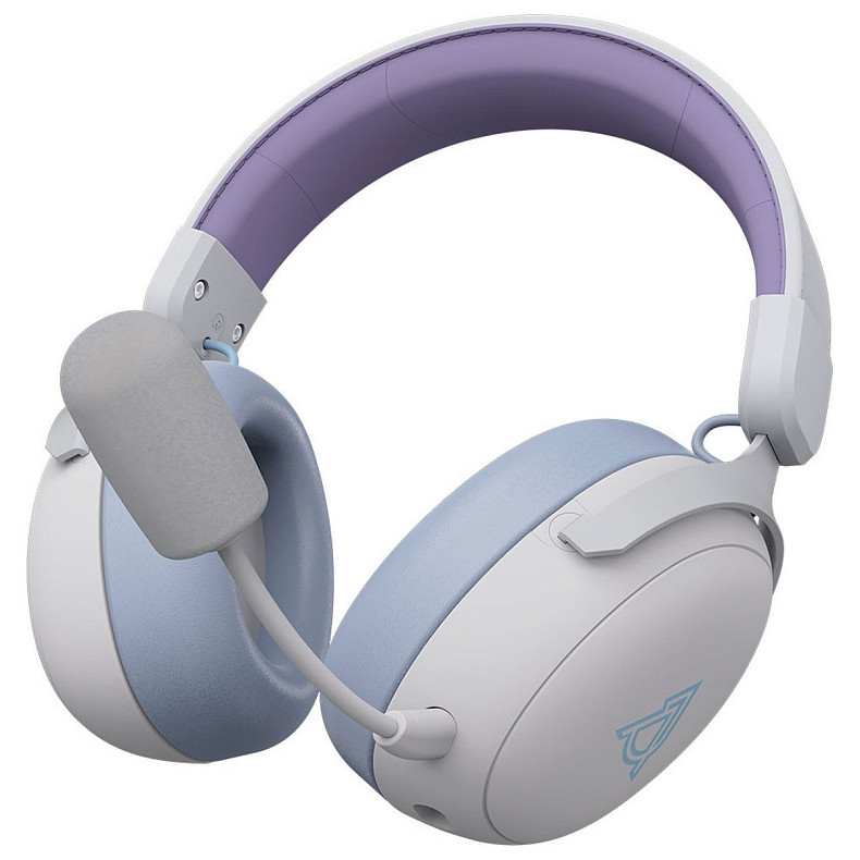 Гарнітура Ajazz AHM08 MAX Purple White Blue (AHM08-MAX-PWB)