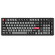 Клавиатура GamePro Asgard Drakkar Keychron Super Red Switch Black (MK305BK)