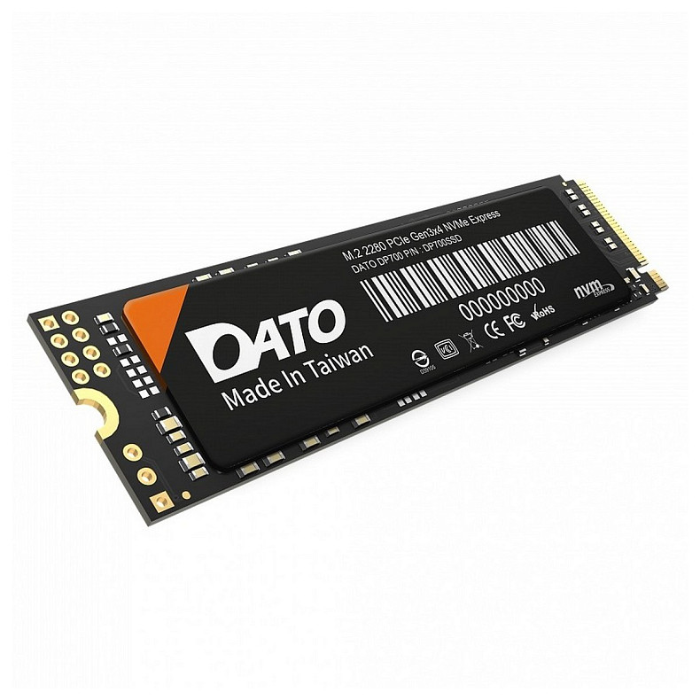 SSD диск 1TB Dato DP700 M.2 2280 PCIe 3.0 x4 NVMe 3D NAND (DP700SSD-1TB)