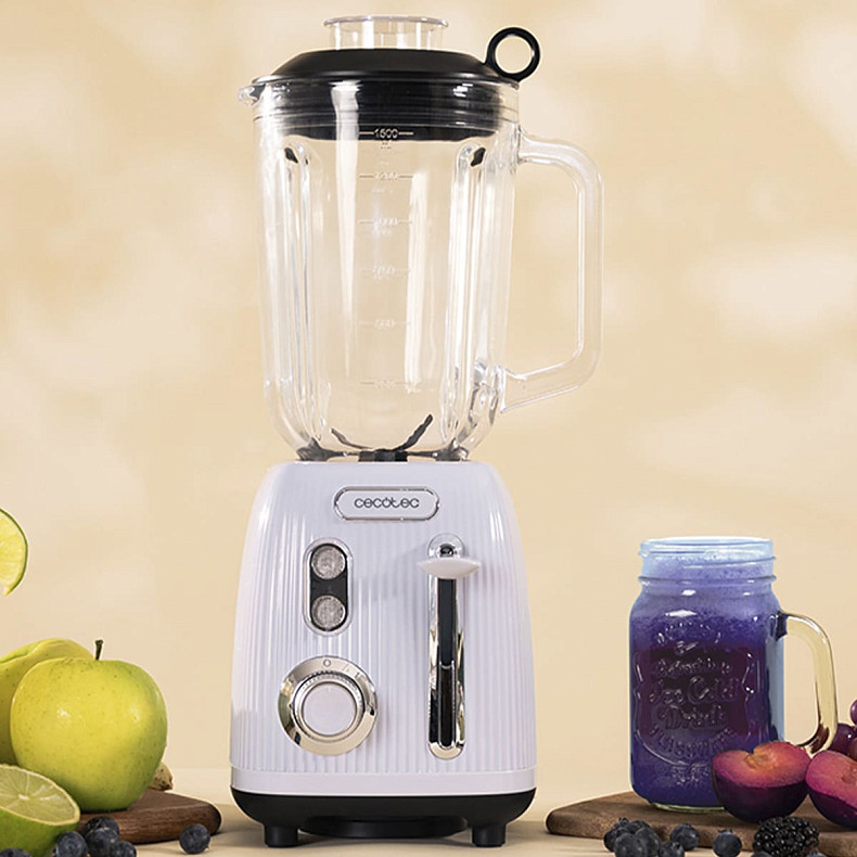 Блендер CECOTEC Power Black Titanium RetroBlue