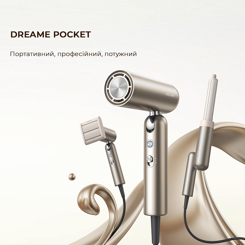 Фен Dreame Pocket Titanium AHD51-TI