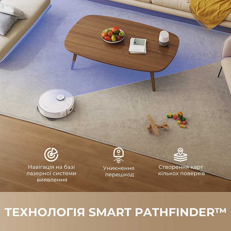 Робот-пилосос миючий Dreame Bot L40