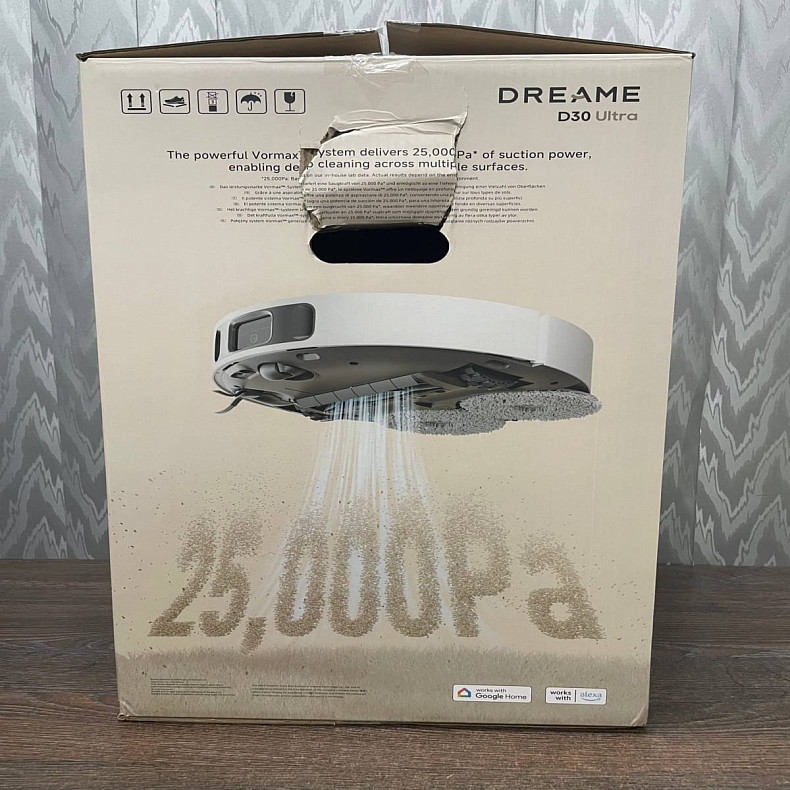 Робот-пилосос Dreame D30 Ultra White - Уцінка