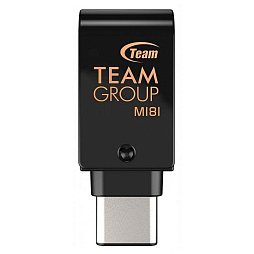 Флеш-накопитель USB3.1 256GB OTG Type-C Team M181 Black (TM1813256GB01)