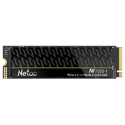 Накопичувач SSD Netac M.2 1TB PCIe 4.0 NV7000-t + радіатор (NT01NV7000T-1T0-E4X)