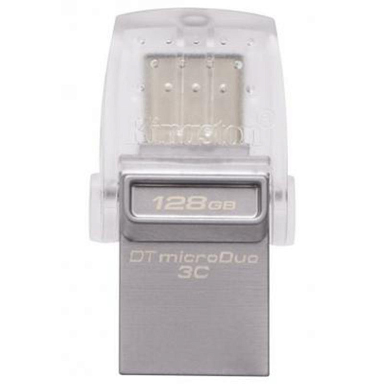 Флеш накопитель USB 3.1 128Gb Kingston DataTraveler microDuo 3C (DTDUO3C/128GB)