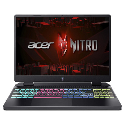 Ноутбук Acer Nitro 16 AN16-41 16" WUXGA IPS, AMD R7-7735HS, 16GB, F512GB, NVD4060-8, Lin, черный