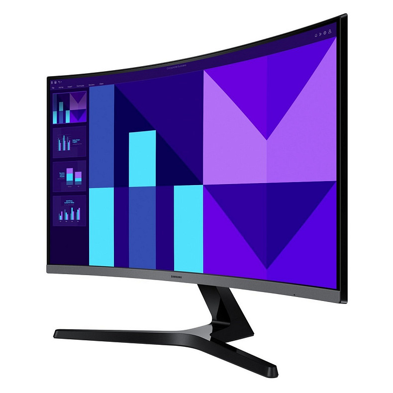 Монитор Samsung 27" Essential S3 S27D390G (LS27D390GAIXUA) VA Black Curved 100Hz