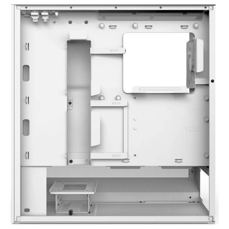 Корпус NZXT H5 Flow RGB White (CC-H52FW-R1) без БП