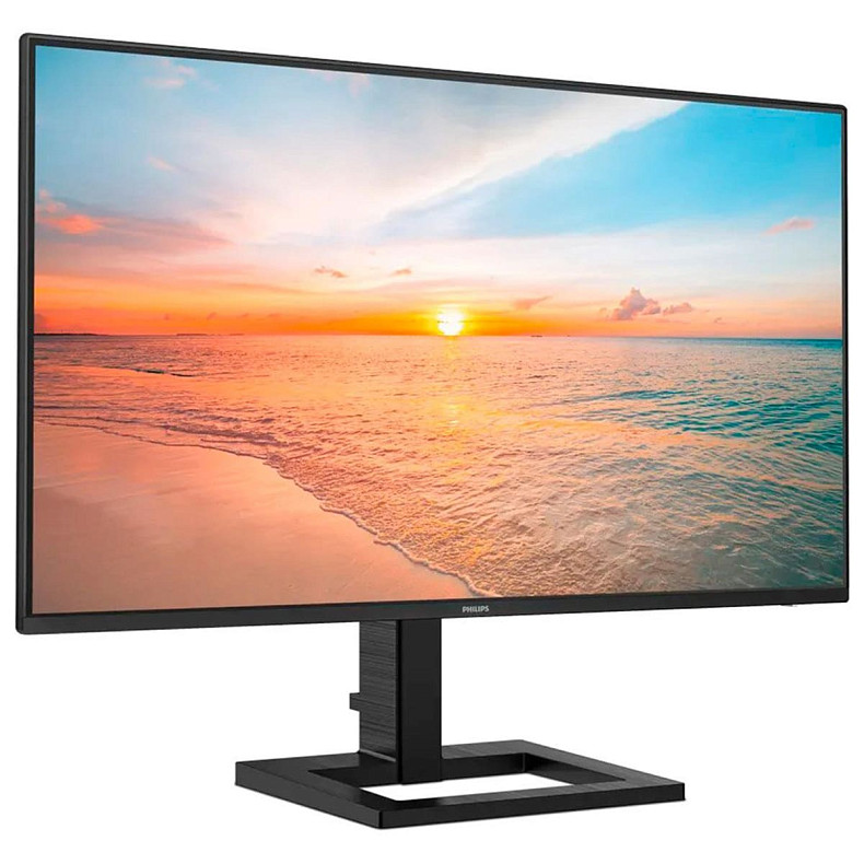 Монітор 23.8" Philips 24E1N1300AE, IPS, 100Hz, 1ms, HDMI, USB-C, USB hub, HAS, колонки, чорний