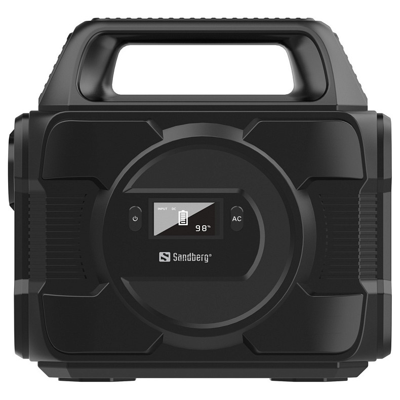 Зарядна станція Sandberg AC 300 (288 Вт/г) 300W, Type-C in/out 100W, Li-ion, ліхтарик 7Вт