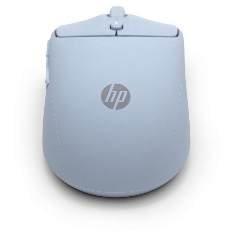 Мышь HP 400 Quiet, WL/BT, голубой