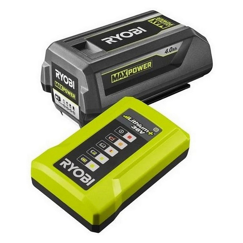 Набір акумулятора та зарядного пристрою Ryobi Max Power RY36BK17B-140 36В 1х4А·год (5133006228)