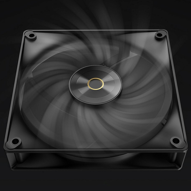 Корпусний вентилятор Ocypus DELTA F12 BK 120MM (DELTA-F12-BK1NM00X-GL)