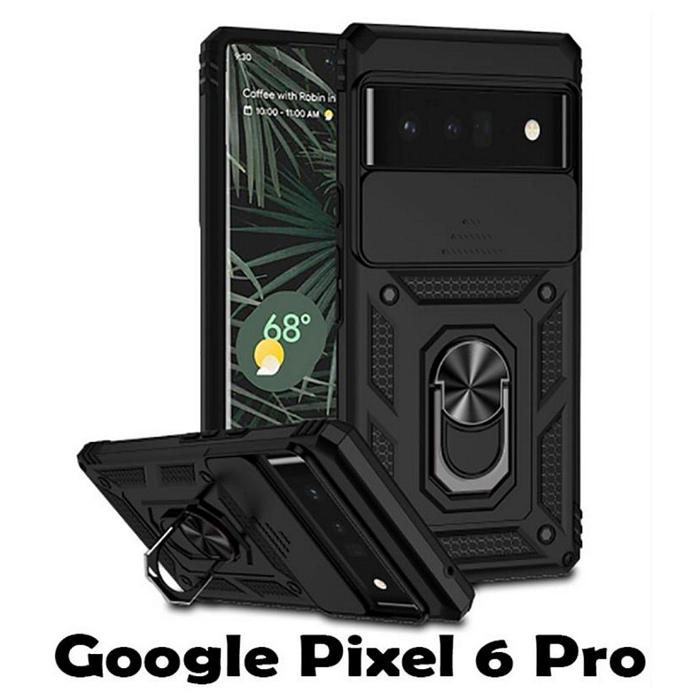 Чохол-накладка BeCover Military для Google Pixel 6 Pro Black (707427)