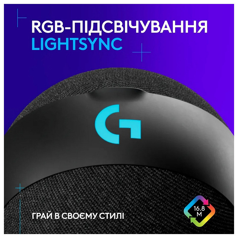 Микрофон Logitech G Yeti Orb Condenser RGB Lightsync White (988-000558)