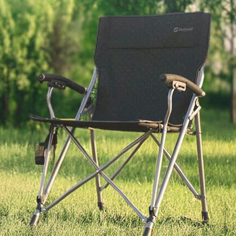 Стул раскладной Outwell Campo XL Black (470463)
