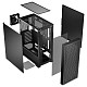 Корпус LogicConcept dart pro midi solid black fan 120mm без БП ATX